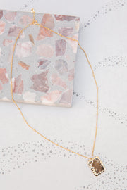 Paradigm Small Rectangle Necklace