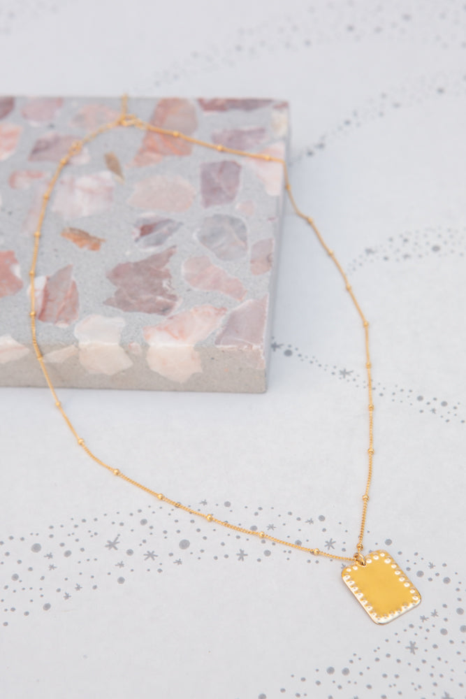 Paradigm Small Rectangle Necklace
