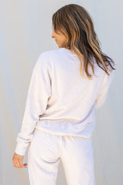 Perfect White Tee Tyler Pullover in Sugar