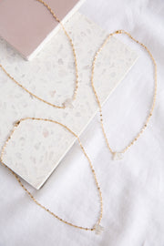 Wendi Grant Mother of Pearl Zodiac Necklace