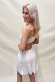 Nia Nina Dress in White