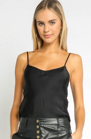 Olivaceous Be Mine Tank in Black