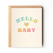 Daydream Prints Hello Baby Card