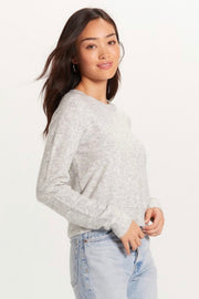 Olivaceous Hudson Sweater in Heather Grey