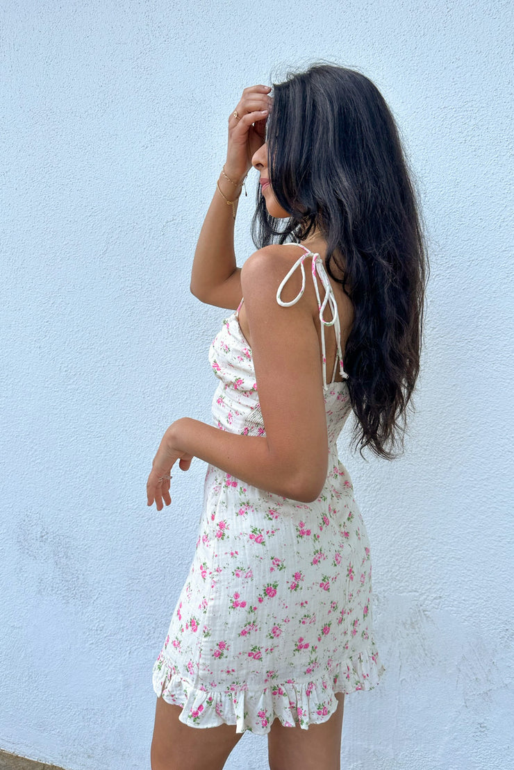 Olivaceous Pretty in Pink Dress