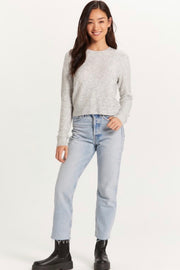 Olivaceous Hudson Sweater in Heather Grey