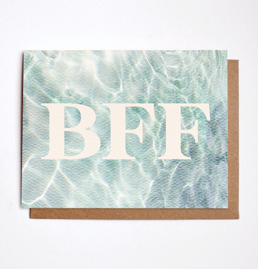 Daydream Prints BFF Card