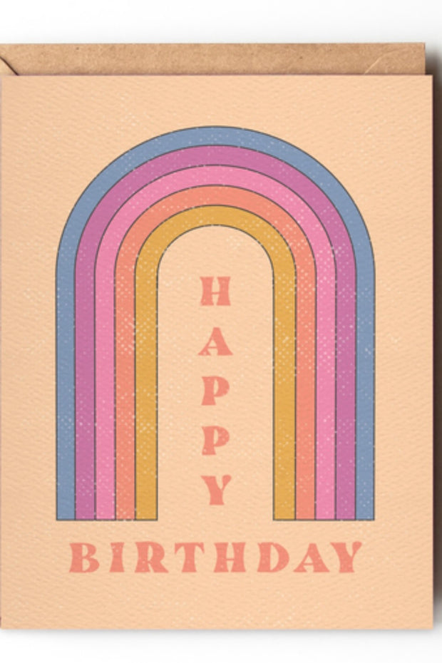 Daydream Prints Happy Birthday Rainbow
