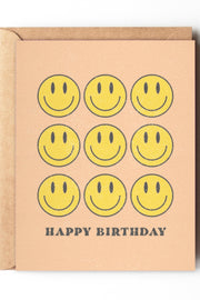 Daydream Prints Happy Birthday Smiley