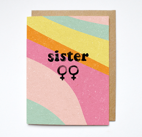 Daydream Prints Sister Card