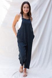 Free People Solid Sezanne Overalls in High Tide
