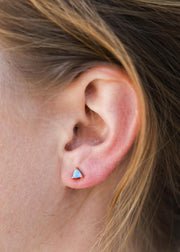 Jax Kelly Fire Opal Mini Energy Gem Earrings