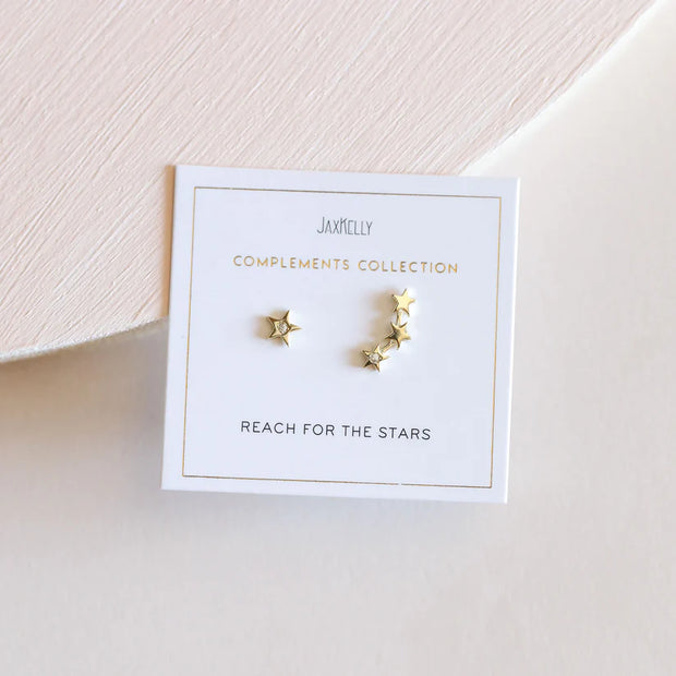 Jax Kelly Star and Constellation Earrings