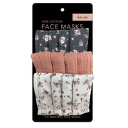 Kitsch Cotton Face Mask in Vintage Floral-3 Piece Set