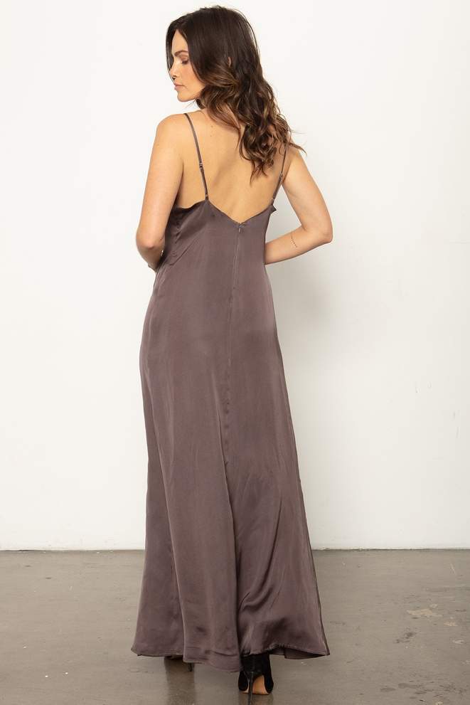 Stillwater The Ever Thine Maxi Dress in Charcoal