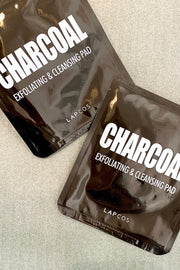 LAPCOS Charcoal Exfoliating + Cleansing Pad