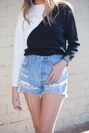 Levi's 501 Shorts in Fault Line