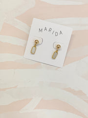 Marida Passage Earrings in Moonstone