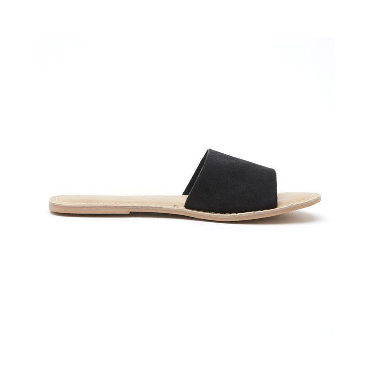 Matisse Cabana Sandal in Black Suede