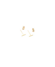 May Martin 14KT Gold Staple Earring