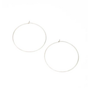 May Martin Sterling Silver Hoops