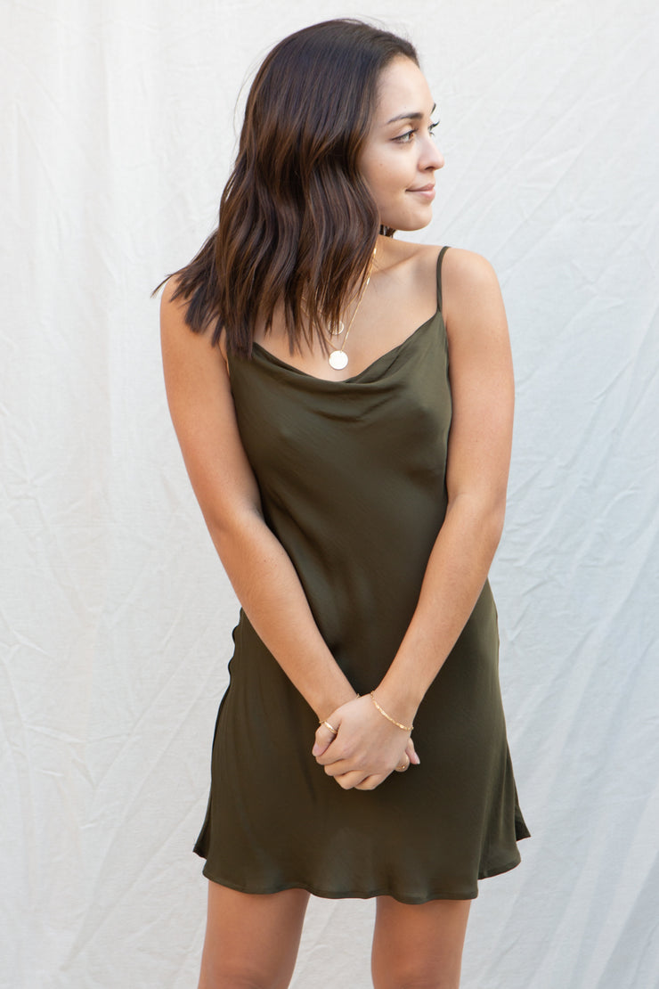 Olivaceous Ever After Dress in Olive