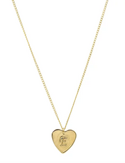 Paradigm Design Heart Monogram Necklace