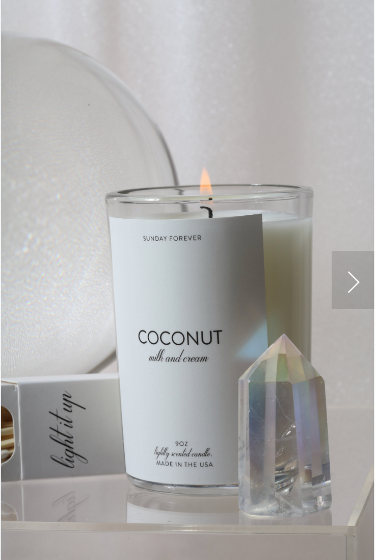 Sunday Forever Coconut Candle