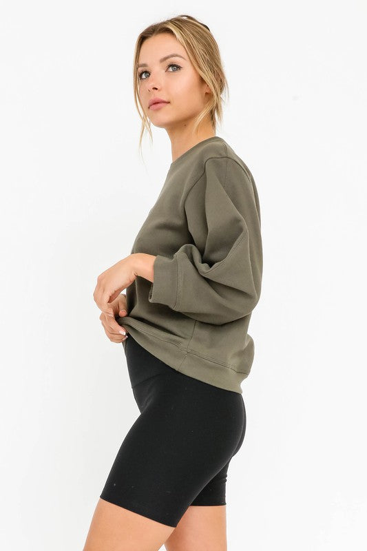 Olivaceous Jaymes Pullover in Olive