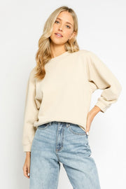 Olivaceous Jaymes Pullover in Natural