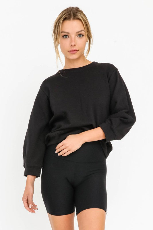 Olivaceous Jaymes Pullover in Black